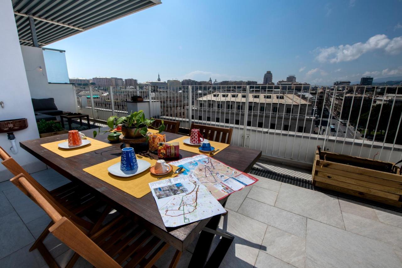 Attico Luxury Con Parcheggio E Terrazza Vista Mozzafiato Διαμέρισμα Γένοβα Εξωτερικό φωτογραφία