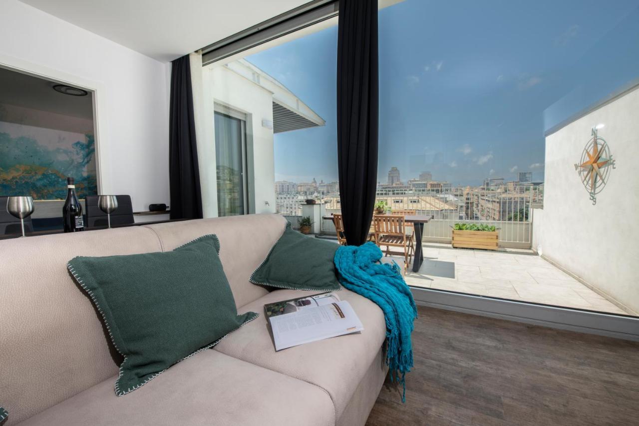 Attico Luxury Con Parcheggio E Terrazza Vista Mozzafiato Διαμέρισμα Γένοβα Εξωτερικό φωτογραφία